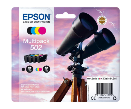 Tusz Epson 502 INK CMYK